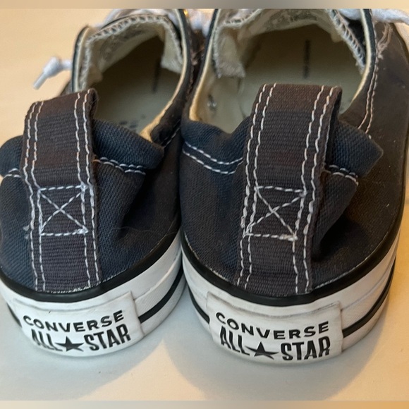 Navy Blue Converse All Star Low Rise Size 6.5 - Picture 6 of 8